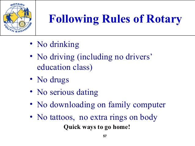 rotary exchange dating